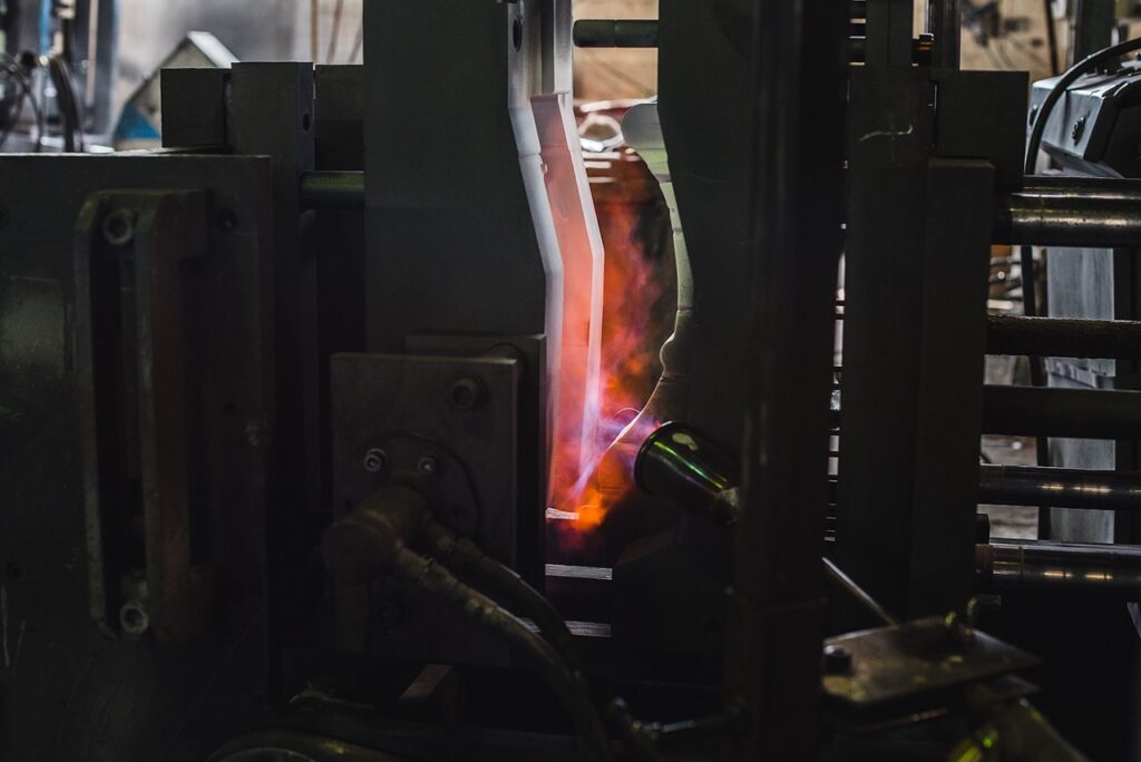 Préchauffage d'un moule coquille (coquilleuse poteyage température de moule)